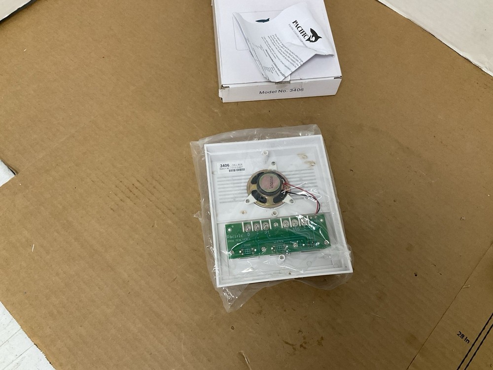 Pacific Electronics Corp Apartment Station 5/6 Wire Connection 3406