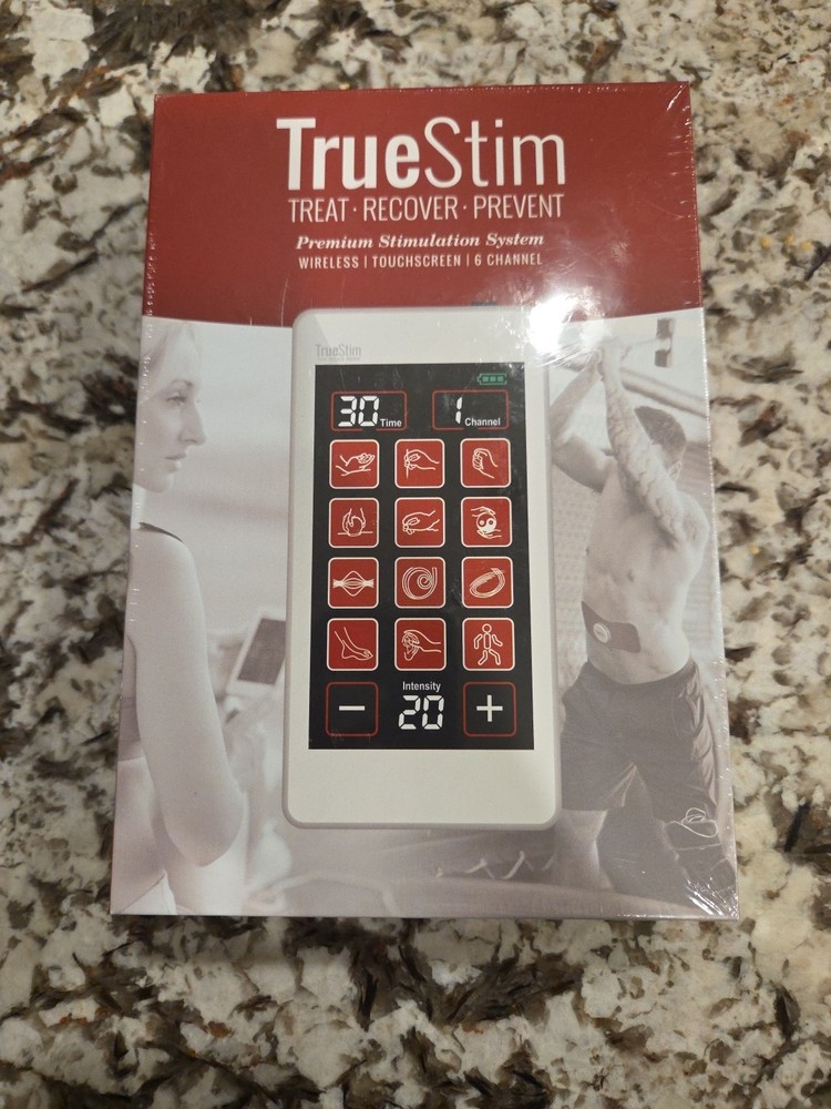 True Stim Premium Muscle Stimulation System Wireless Touchscreen  - Sealed