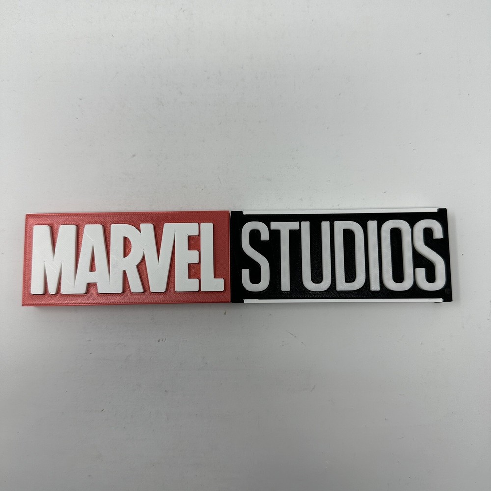 3D Printed MARVEL STUDIO (GITD) FanSign for your Pops & collectibles