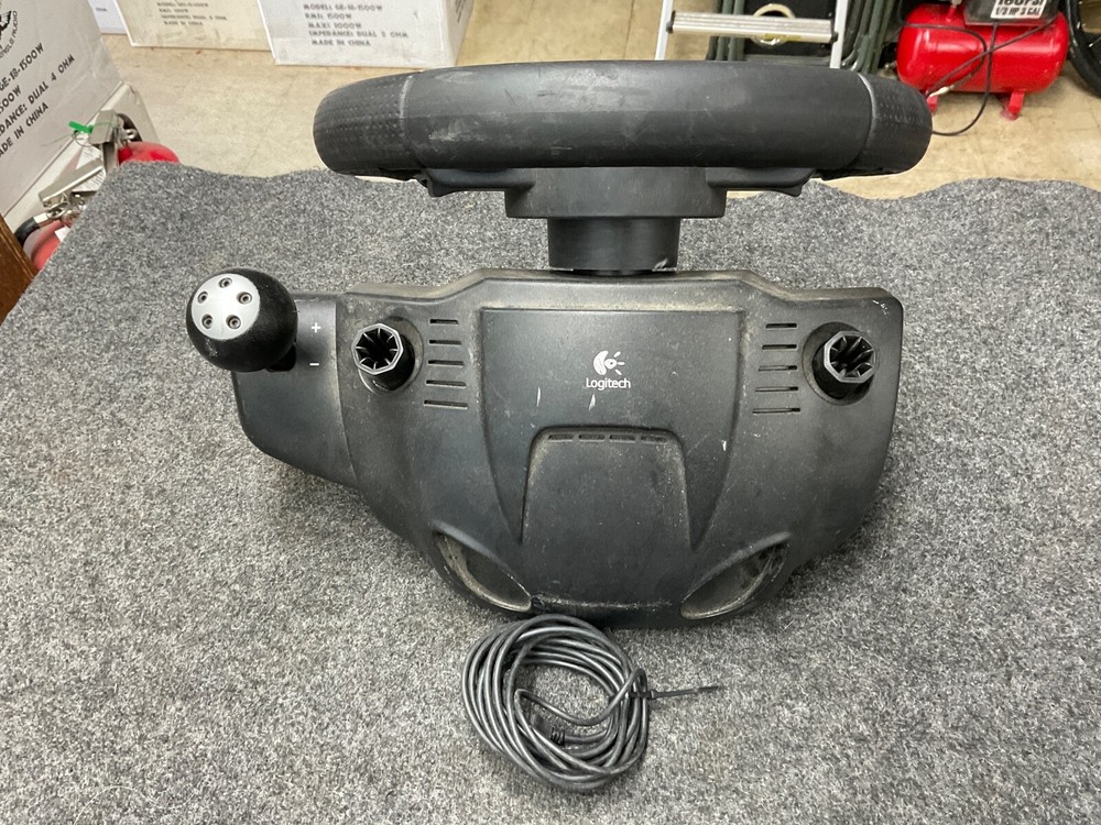 LOGITECH DRIVING FORCE GT Steering Wheel E-X5C19