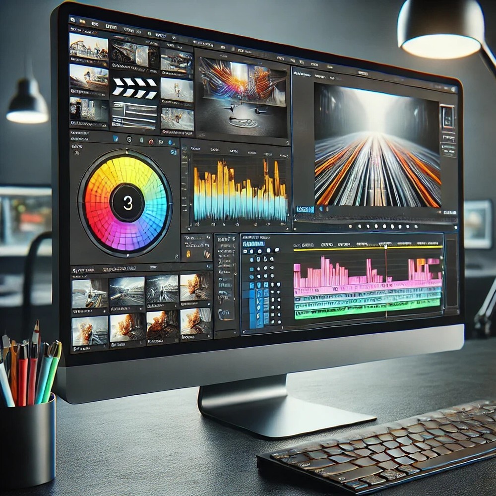 Professional Photo Video Editing Software USB – Image Editor for PC.