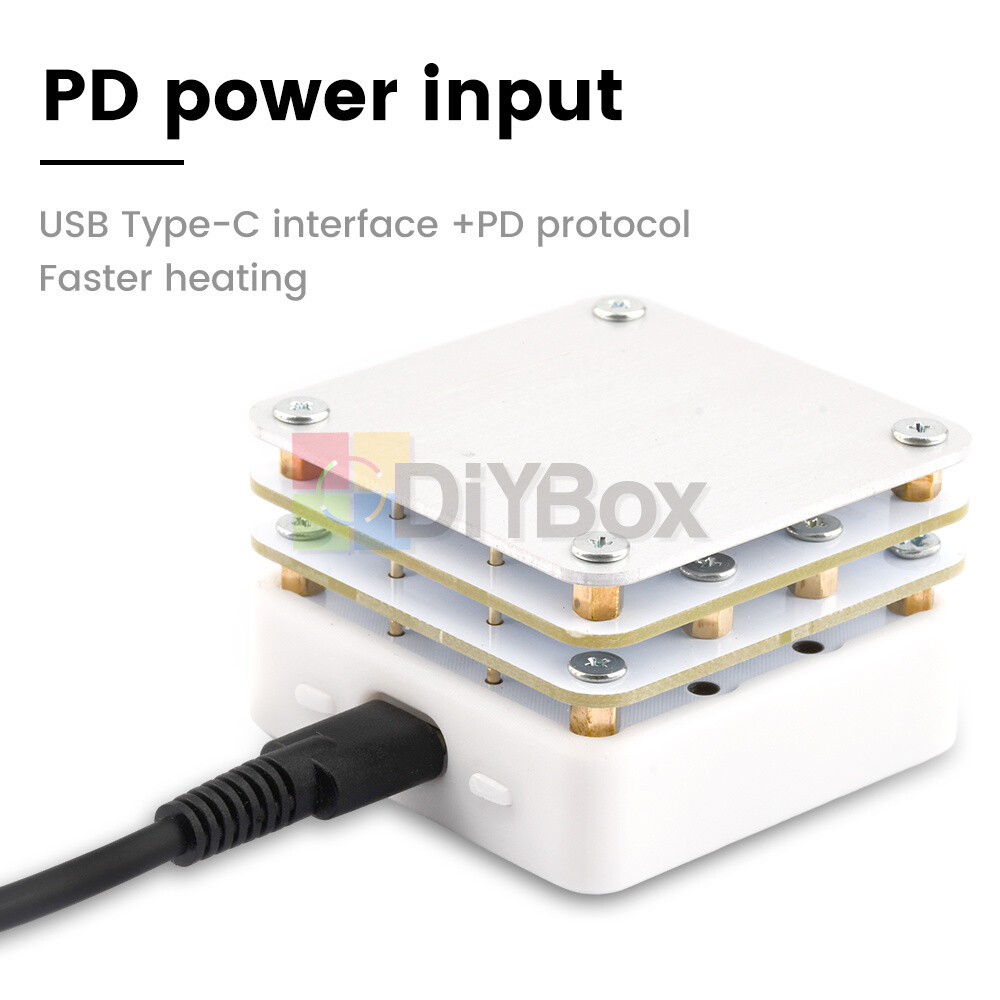 Mini Digital Display Adjustable Heating Table Diode Disassembly Preheating Table