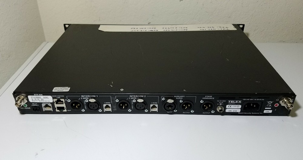 Telex BTR-80N Wireless Intercom Base Station only