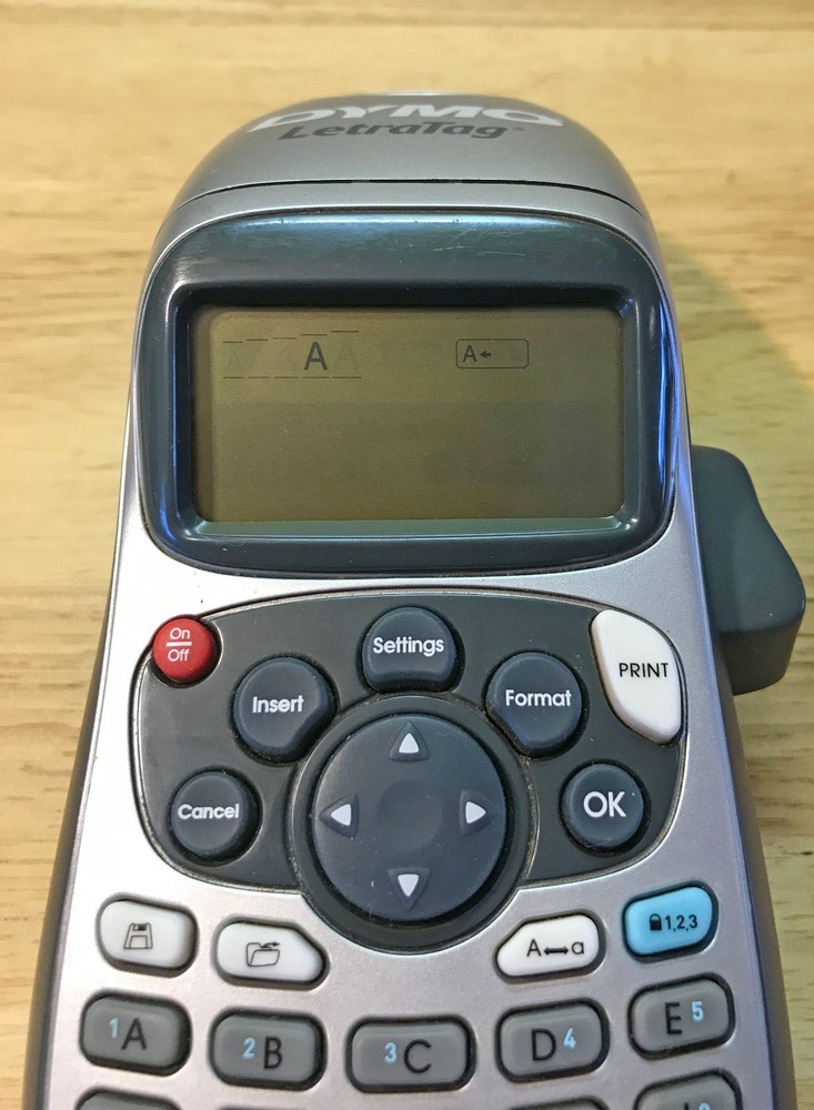 DYMO LETRATAG 100H PLUS THERMAL PRINTER LABEL MAKER w/ EXTRAS