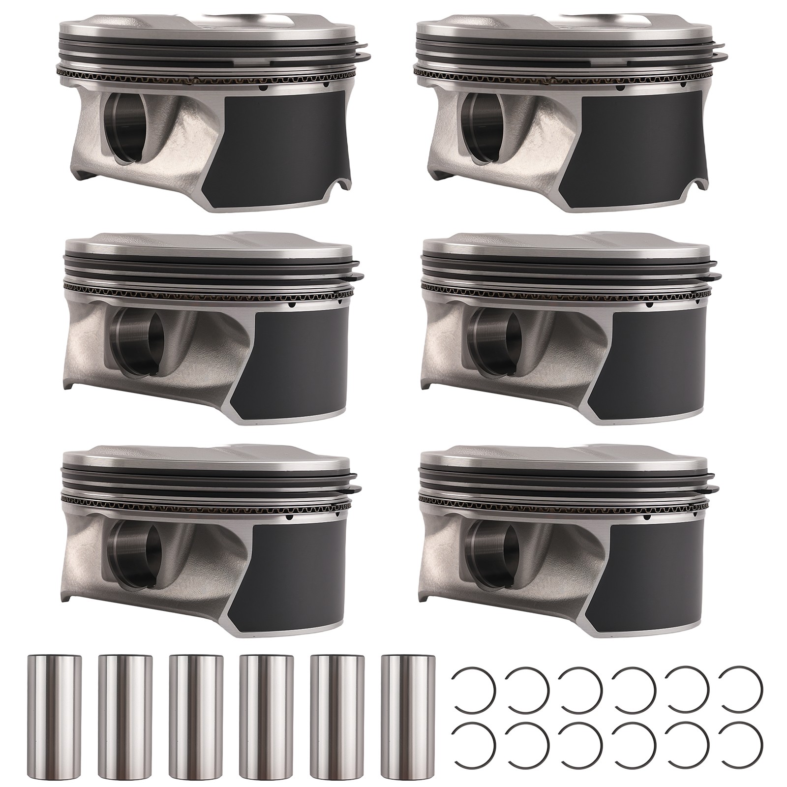 3.6L Piston Assembly Set for Cadillac CTS GMC Acadia Chevy Traverse 12616972