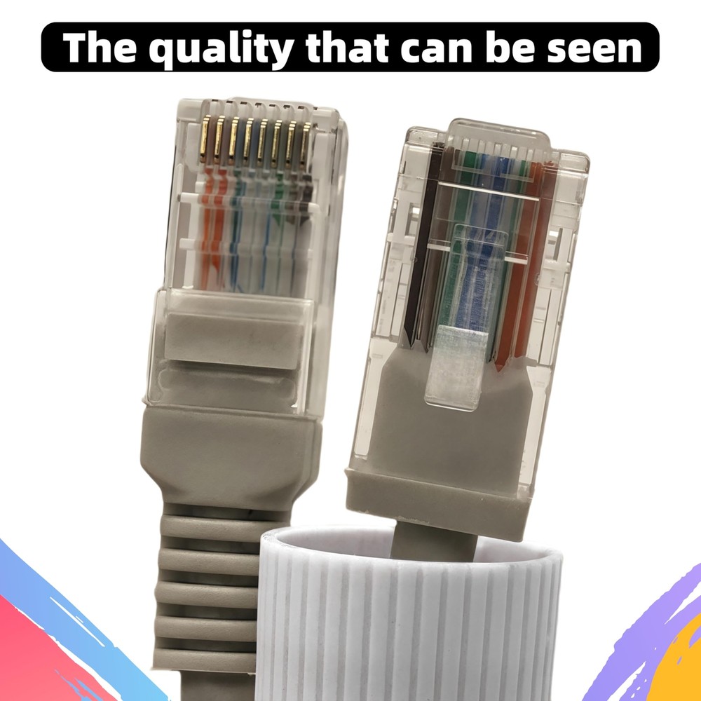 20 or 30 Meter CAT 5 Weatherproof Network Cable for Security Camera Connectio...