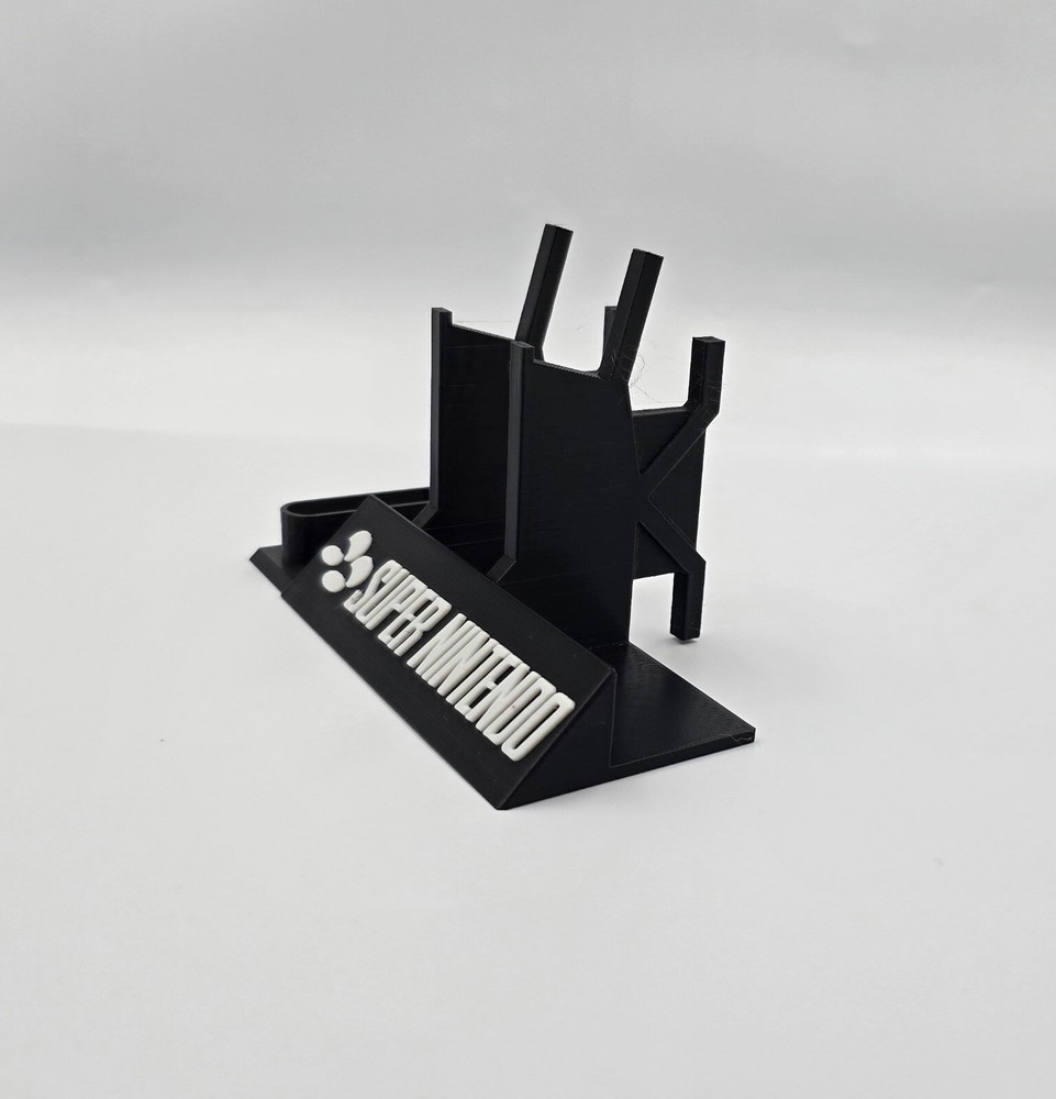 Snes Super Nintendo Controller Display Stand - Lerpo3D - 3D Printed