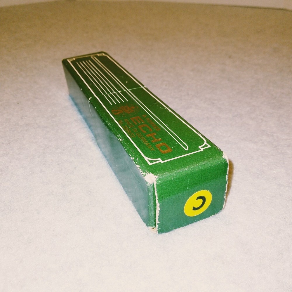 Vintage Harmonica M Hohner Echo Key C *Read*
