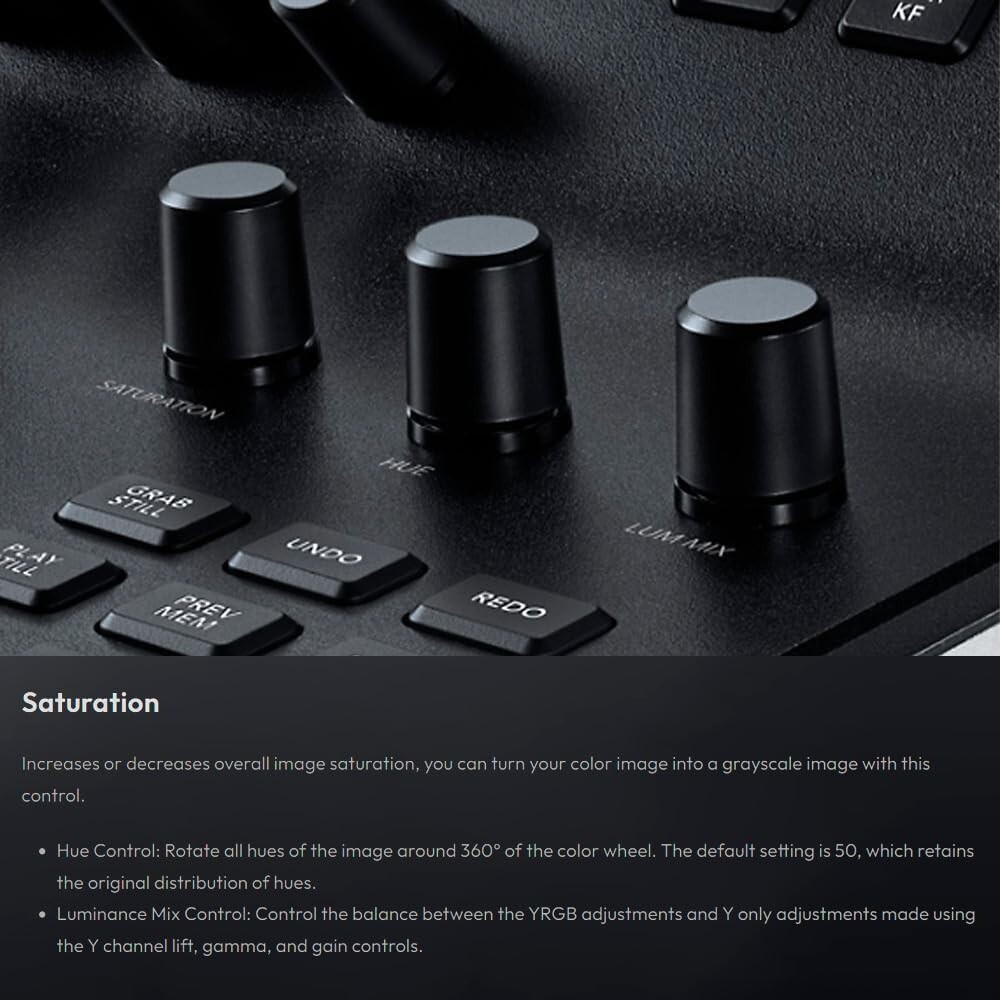 Blackmagic design Control Panel DaVinci Resolve Micro Panel USB Bus Powered New