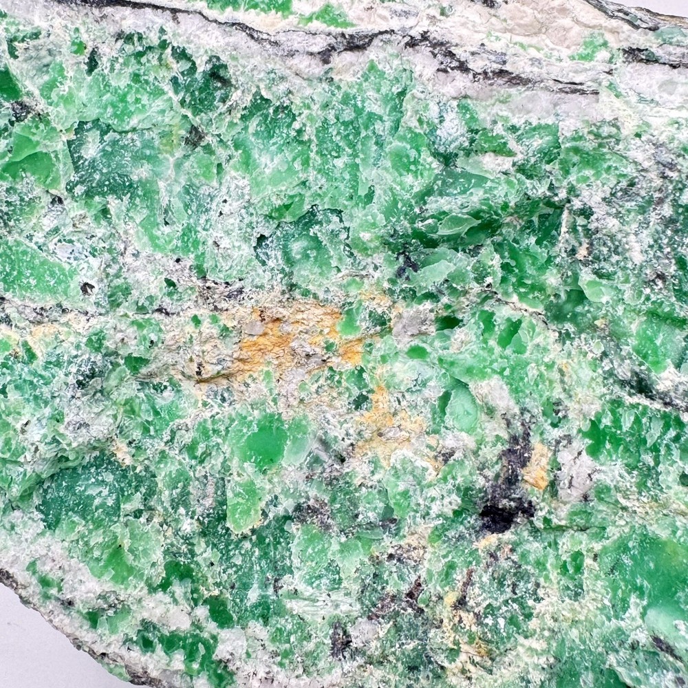 Natural Emerald Rose Variscite Semi Translucent Emerald Green AAA Grade RAREST