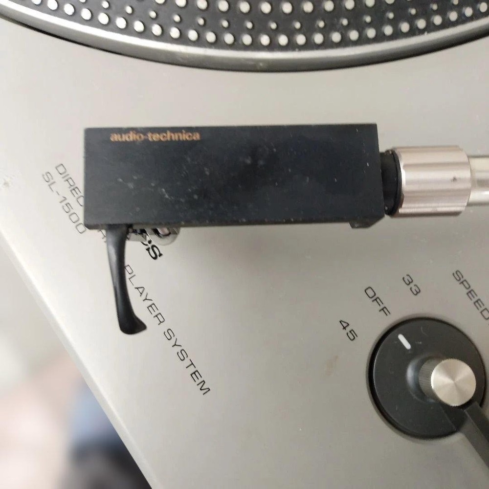 Technics SL-1500 Direct Drive Turntable Silver Vintage Tested