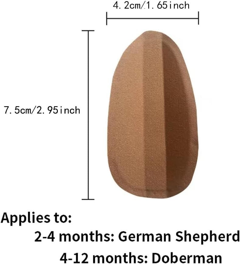 Dog Ear Support Stickers for Doberman Fixing Vertical Holder Correction Tool