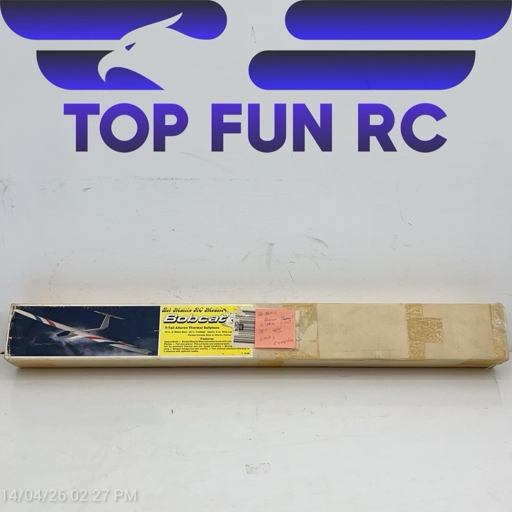Bob Mattin RC Models "Bobcat" Plane Kit