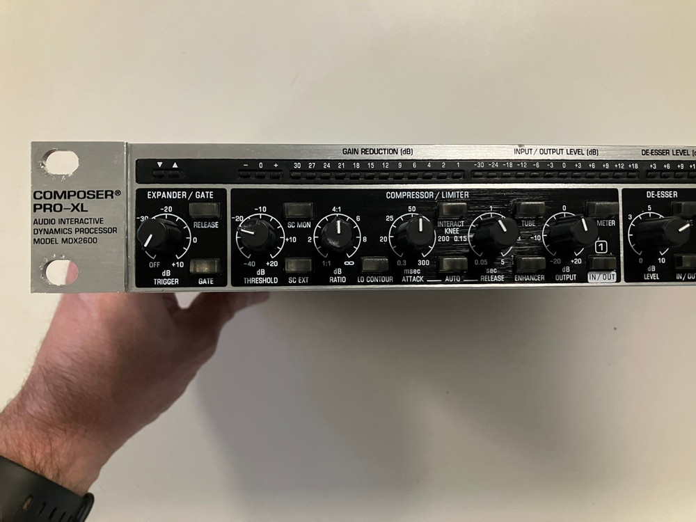 Behringer MDX2600 Composer Pro XL Audio Interactive Dynamics Processor