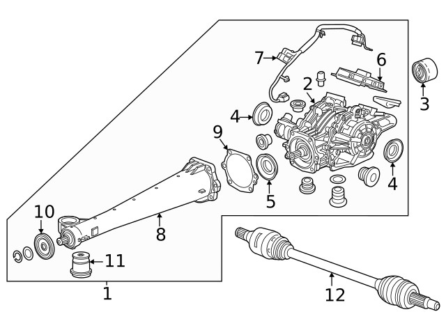 Genuine GM Front Seal 87845955