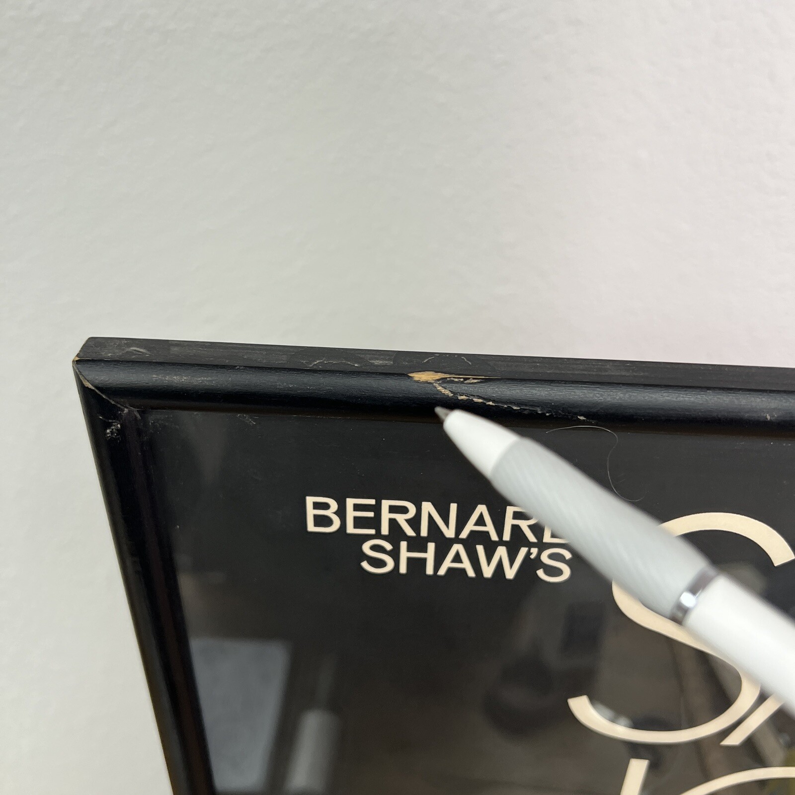 Saint Joan 1968 Custom Framed Poster Vintage