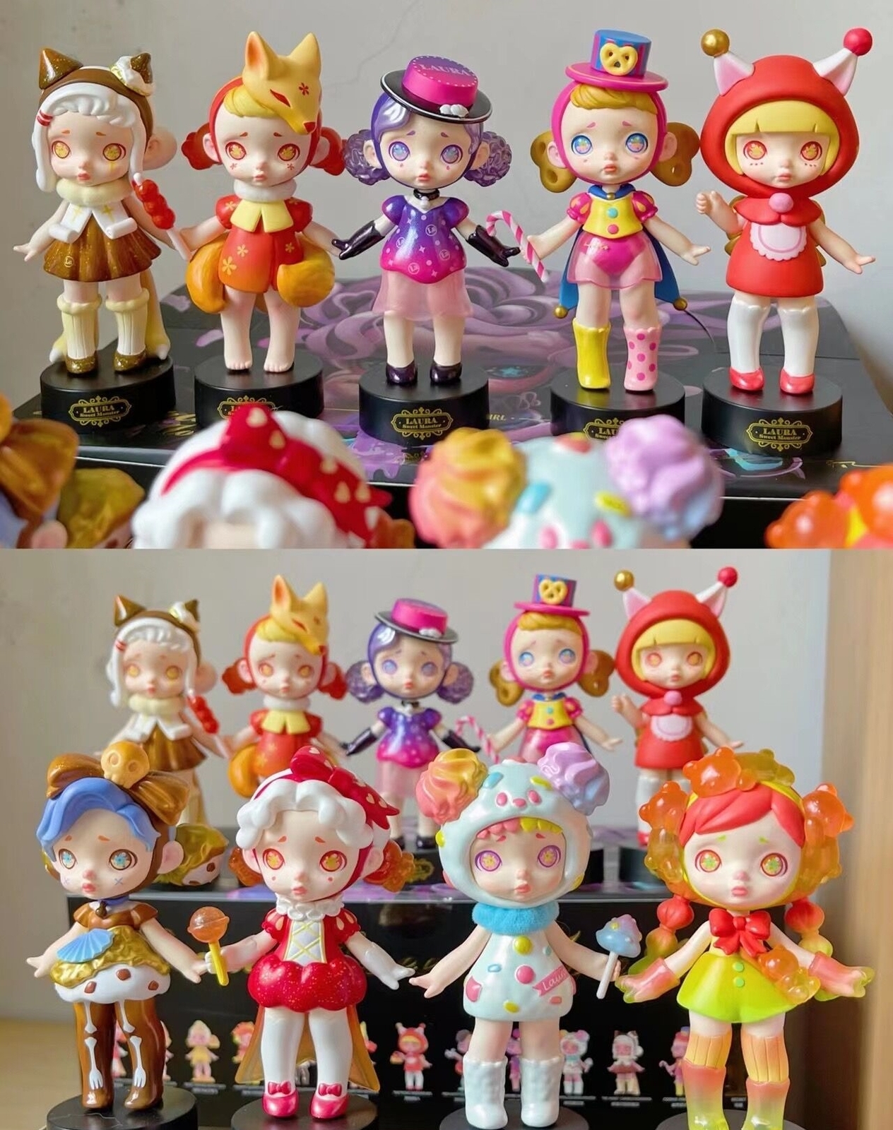 TOYCITY x Laura Sweet Monster Series Confirmed Blind Box Figure Hot Toy Kid Gift