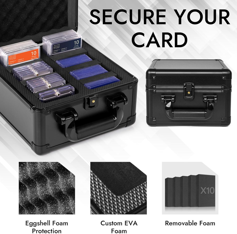 Top Loader Storage Box, Graded Card Storage Boxes, Trading Card Organizer Cases,