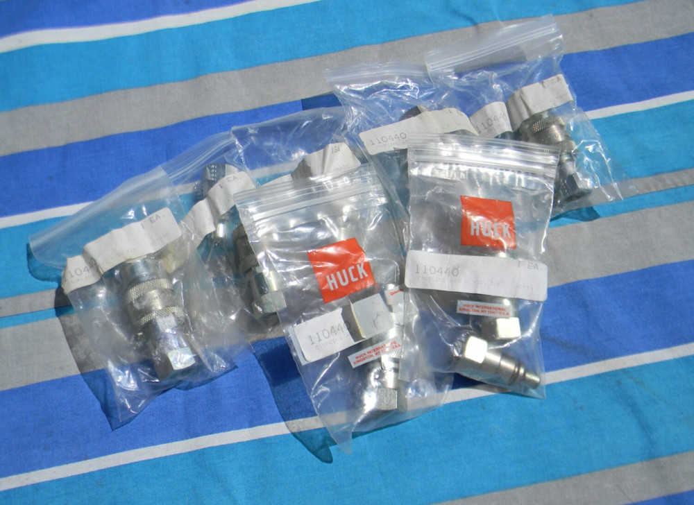 HUCK, Hydraulic Coupler/Coupling Assembly, #110440, NOS