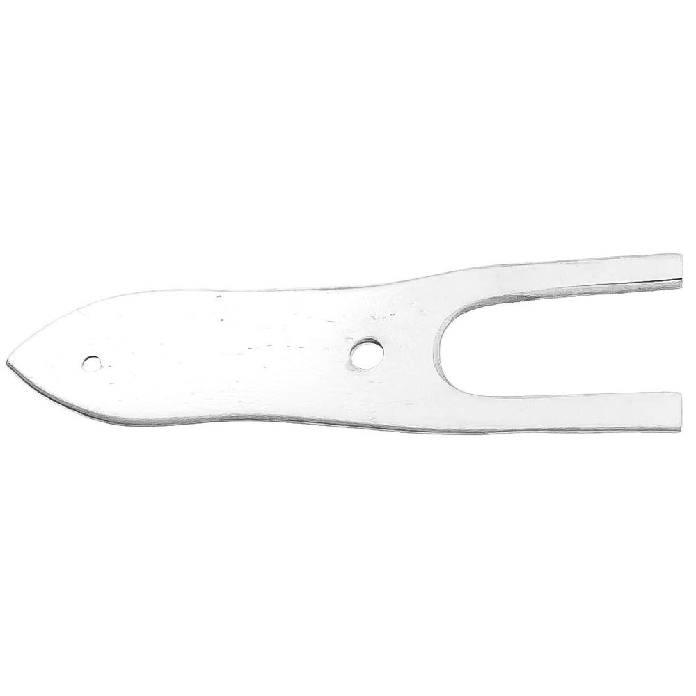 Bone Lucet Knitting Fork Braiding Tool Making Weaving Cording DIY Project White