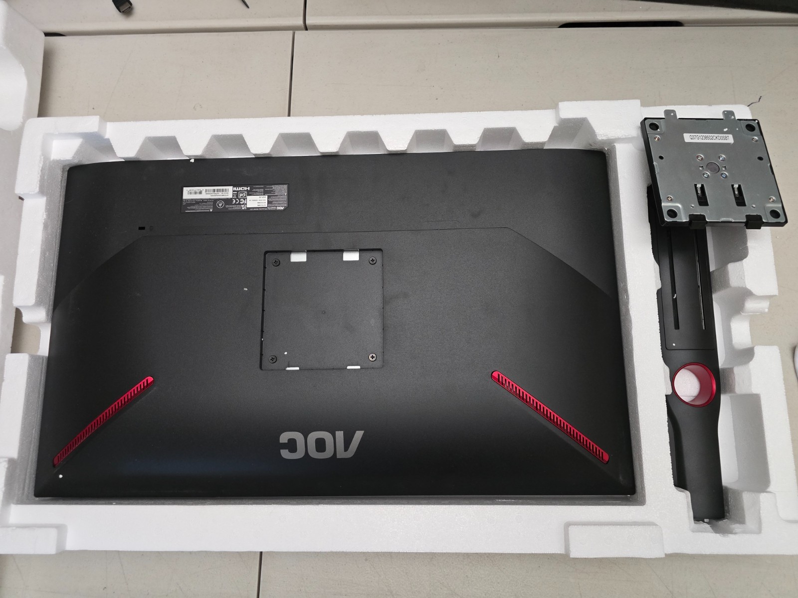 AOC Q27G3XMN 27" QHD Gaming Monitor, 2560x1440, Mini LED # 2928E Y