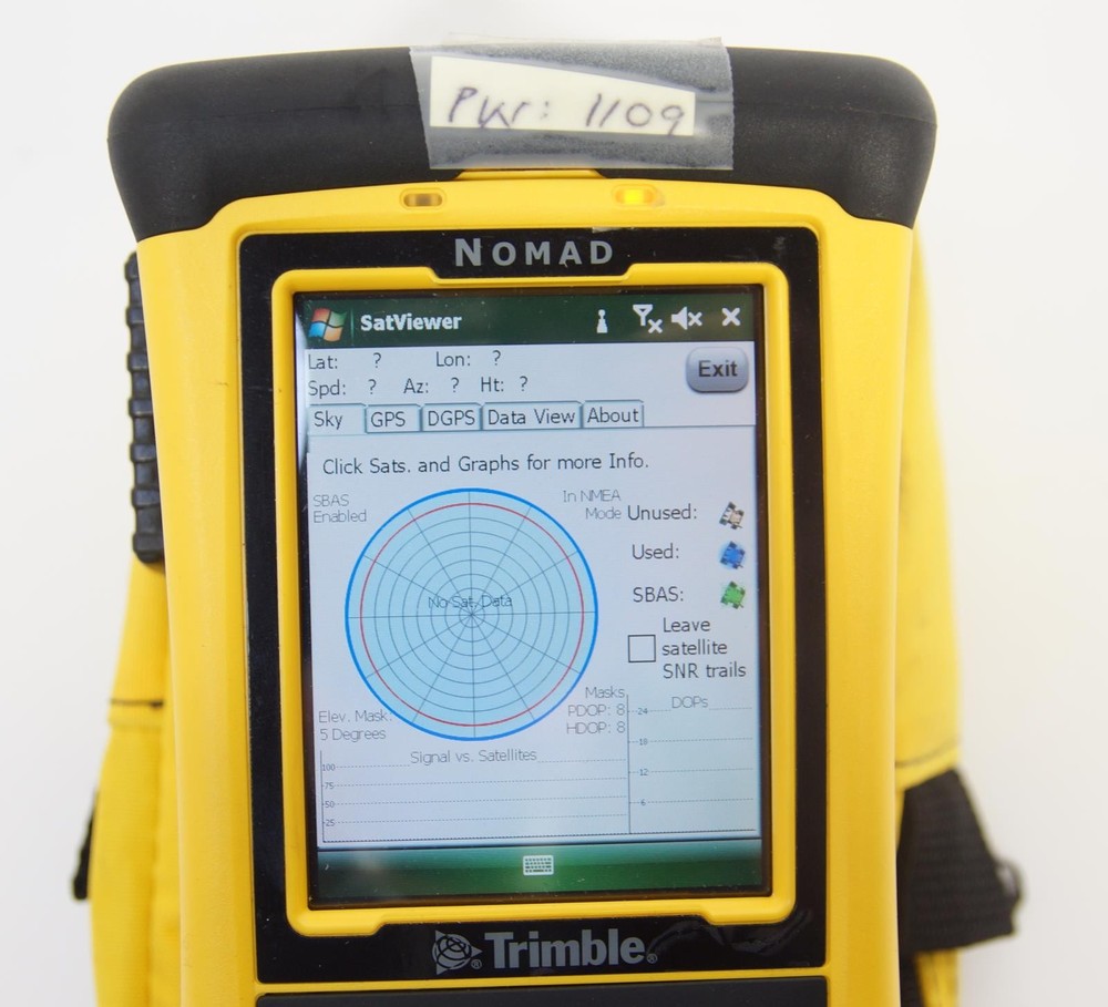 Trimble Nomad Data Collector TDS GPS Geographic Data Collector