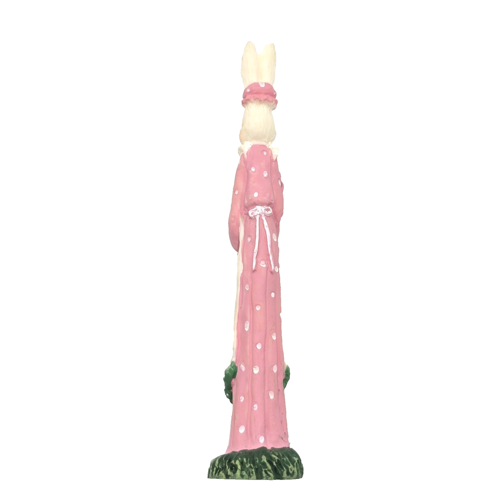 Vintage Easter Village Rabbit Bunny Houses Trees Decor Set of 12