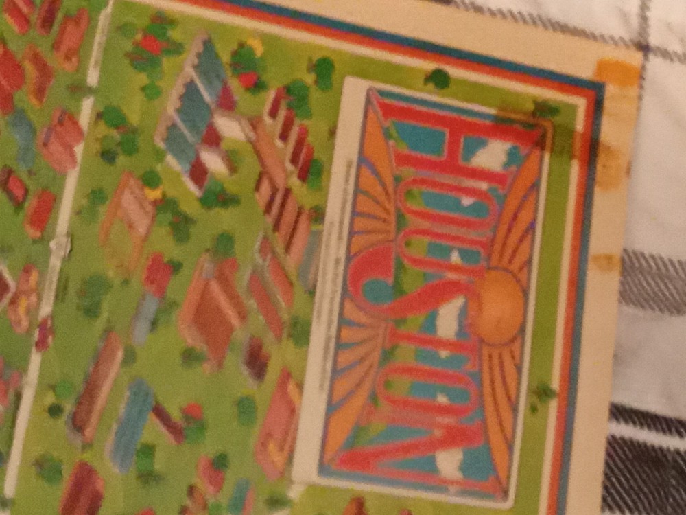 1978 Map Of Astroworld