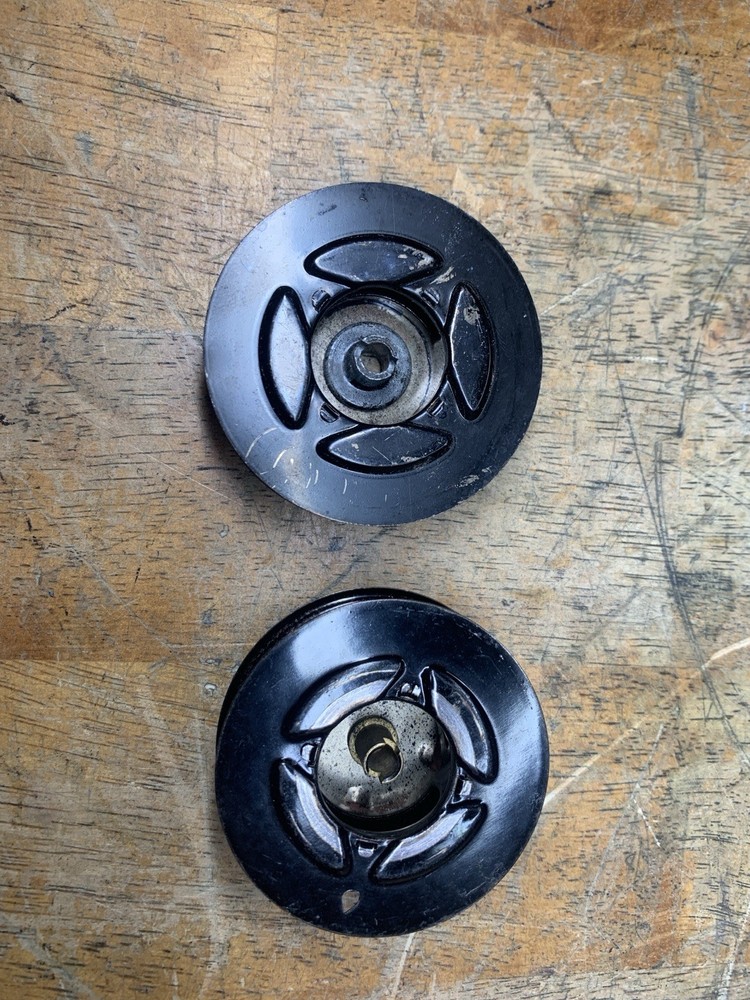 L C Smith Metal Typewriter Spools