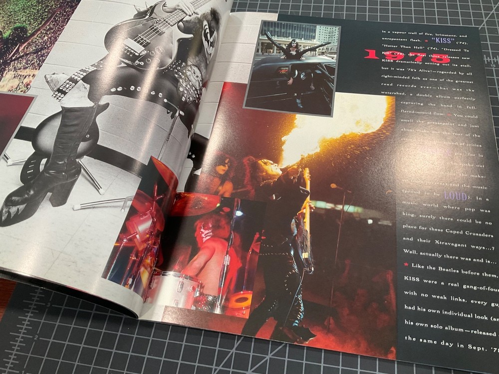 KISS Alive Worldwide 1996-1997 Rock & Roll Concert Tour Program Ticket Stub Vtg