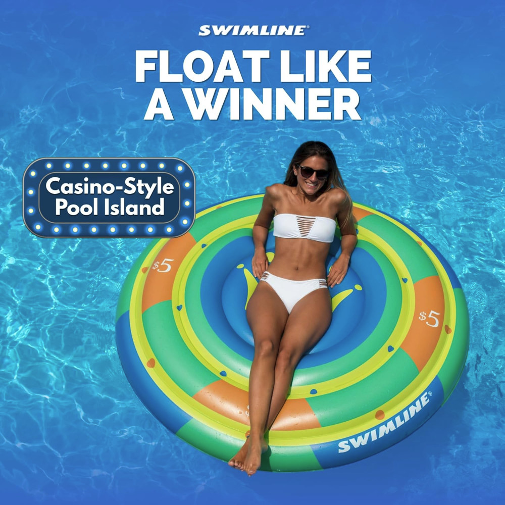 Swimline® High Roller Casino Chip Float