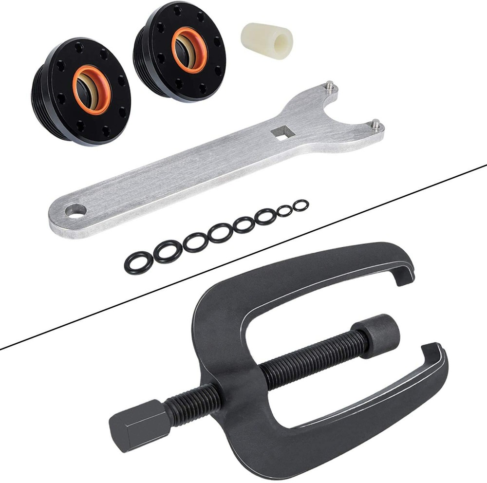 Bleed Kit, Steering Support Bracket Puller, Cylinder Seal Kit Wrench For Seastar