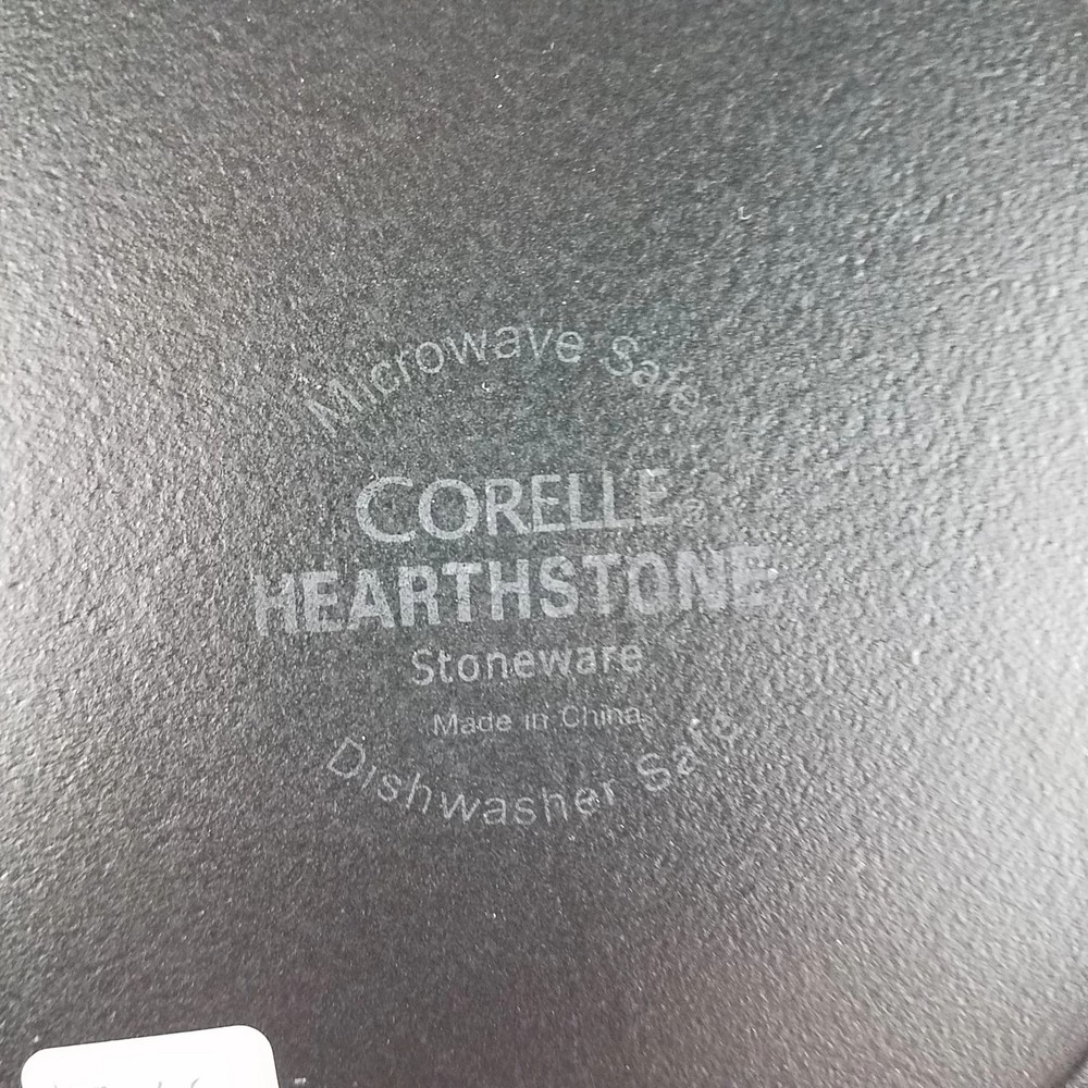 Corelle (Corning) Hearthstone CUMIN ORANGE Luncheon Plate