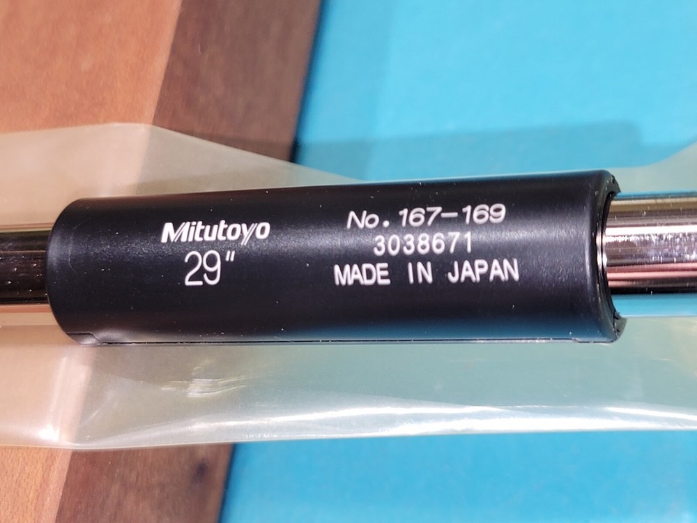 New Mitutoyo 29” Setting Standard Rod for Micrometer Calibration