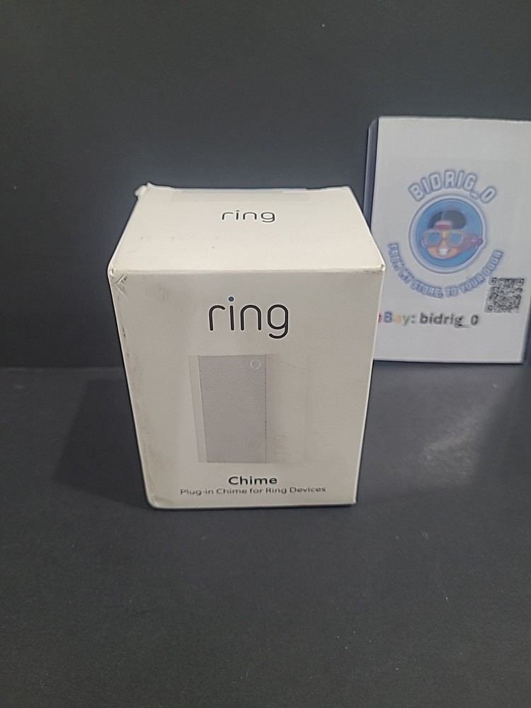 Ring Chime 2nd Generation Plug-In Chime for Ring Devices 5F67E9 White Sealed