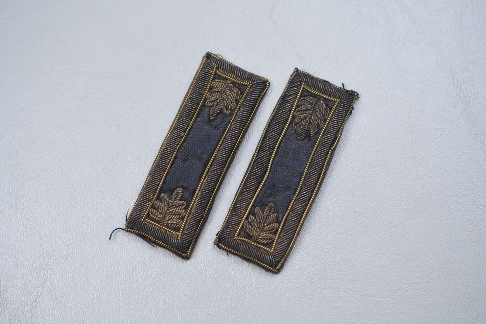 CIVIL WAR U.S. INFANTRY MAJOR’S SHOULDER STRAPS - MATCHED PAIR