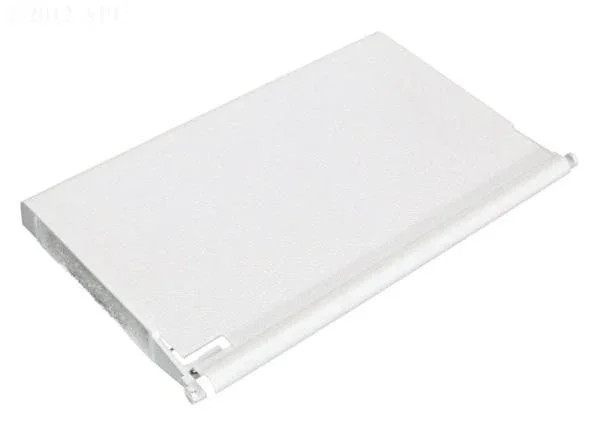 Weir gate assy., white