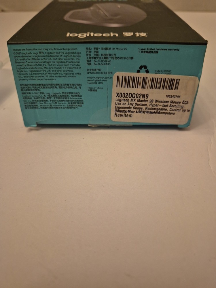 Logitech MX Master 2S Bluetooth Edition Wireless Mouse For Mac&Windows