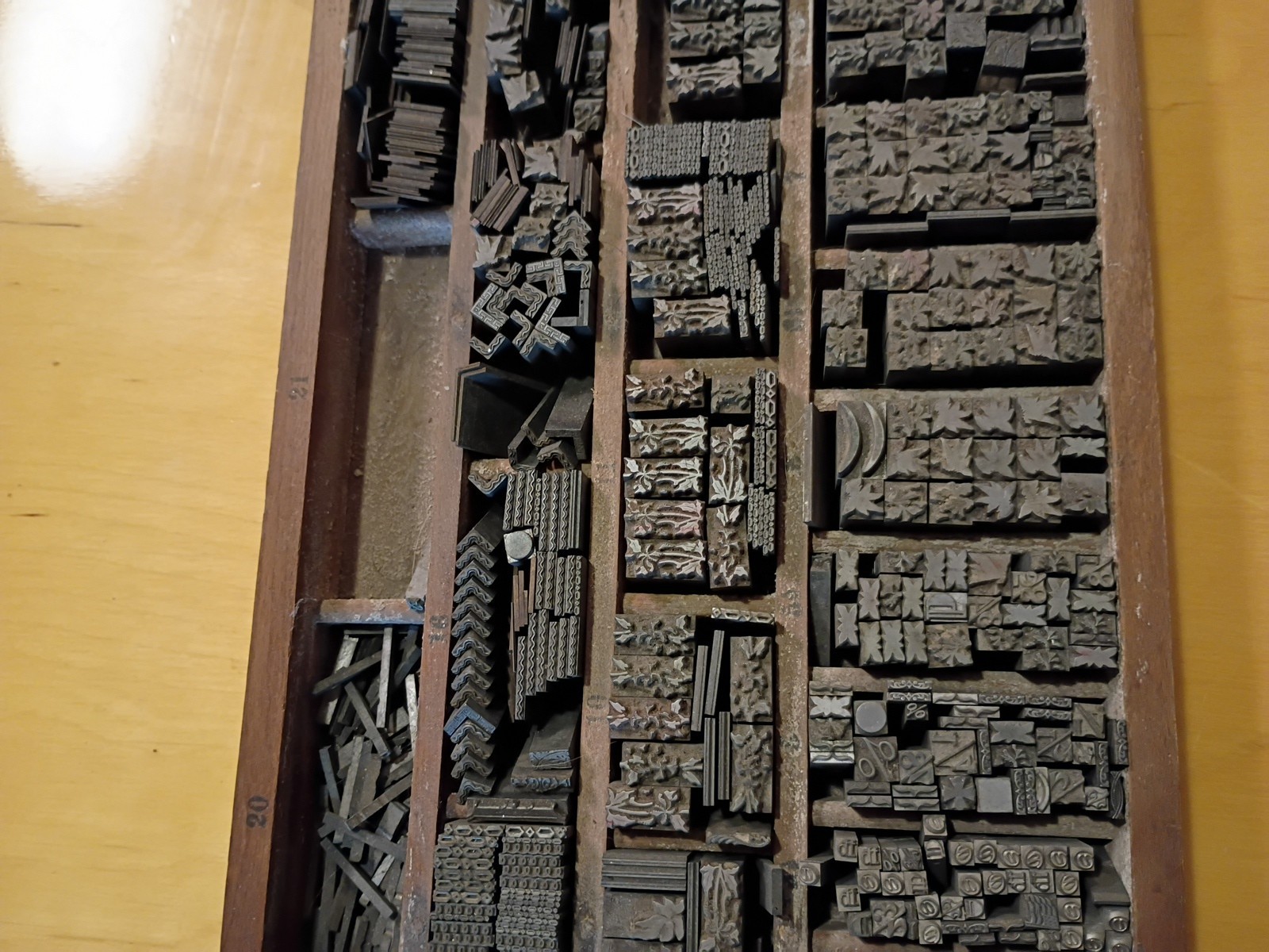Letterpress Ornaments Type High For Printing