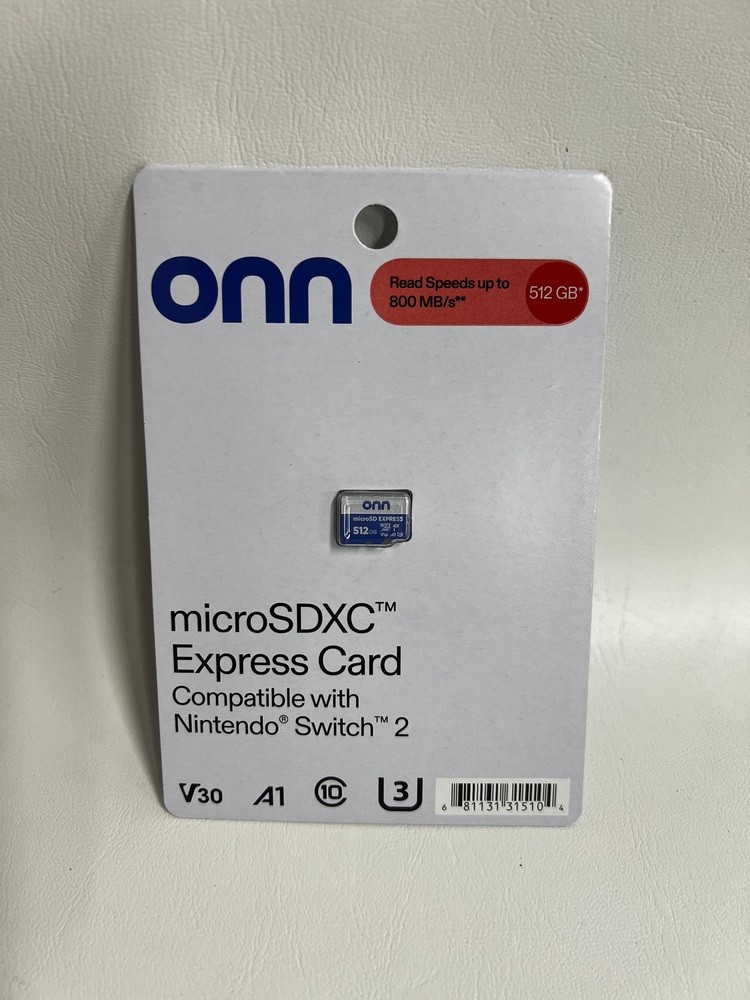 ONN 512GB EXPRESS MICRO SD