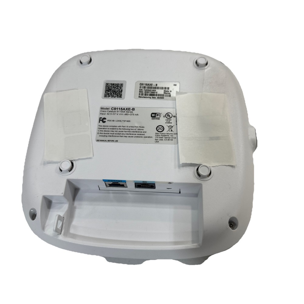 BRAND NEW WITH BRACKETS!!! Cisco Catalyst C9115AXE-B Wireless Access Points