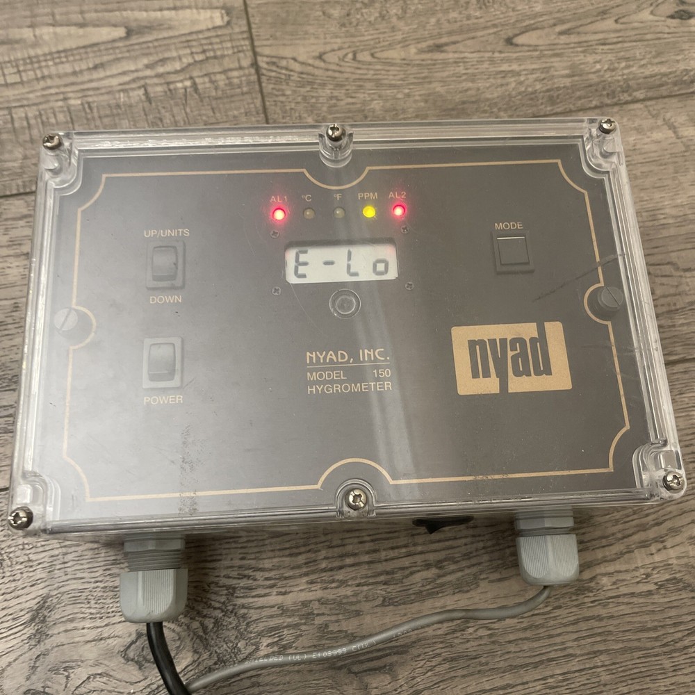NYAD HYGROMETER DEWPOINT MOISTURE ANALYZER MODEL 150