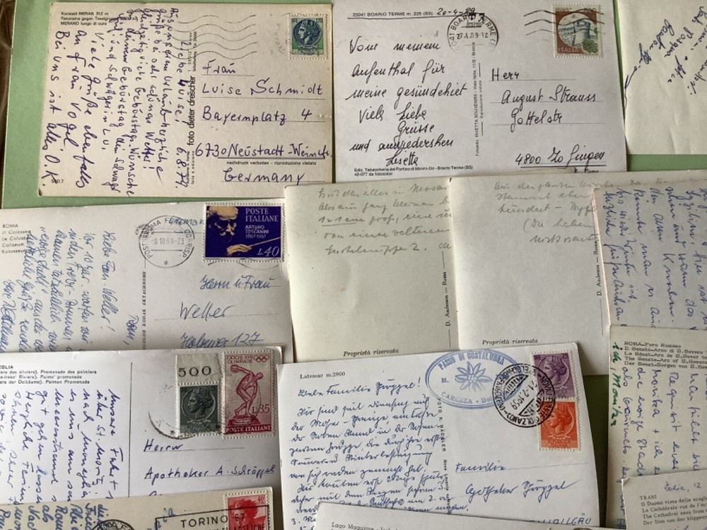 Italy collection postal postcards 20 items Ref A2039