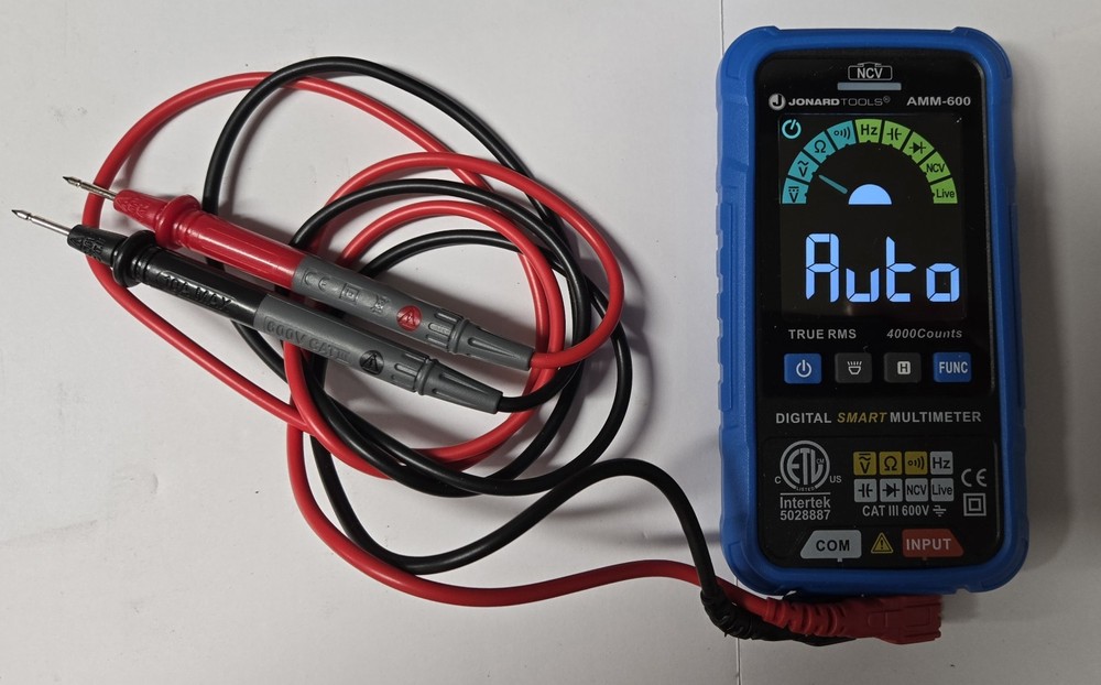 Jonard Tools amm-600 Automatic Multimeter