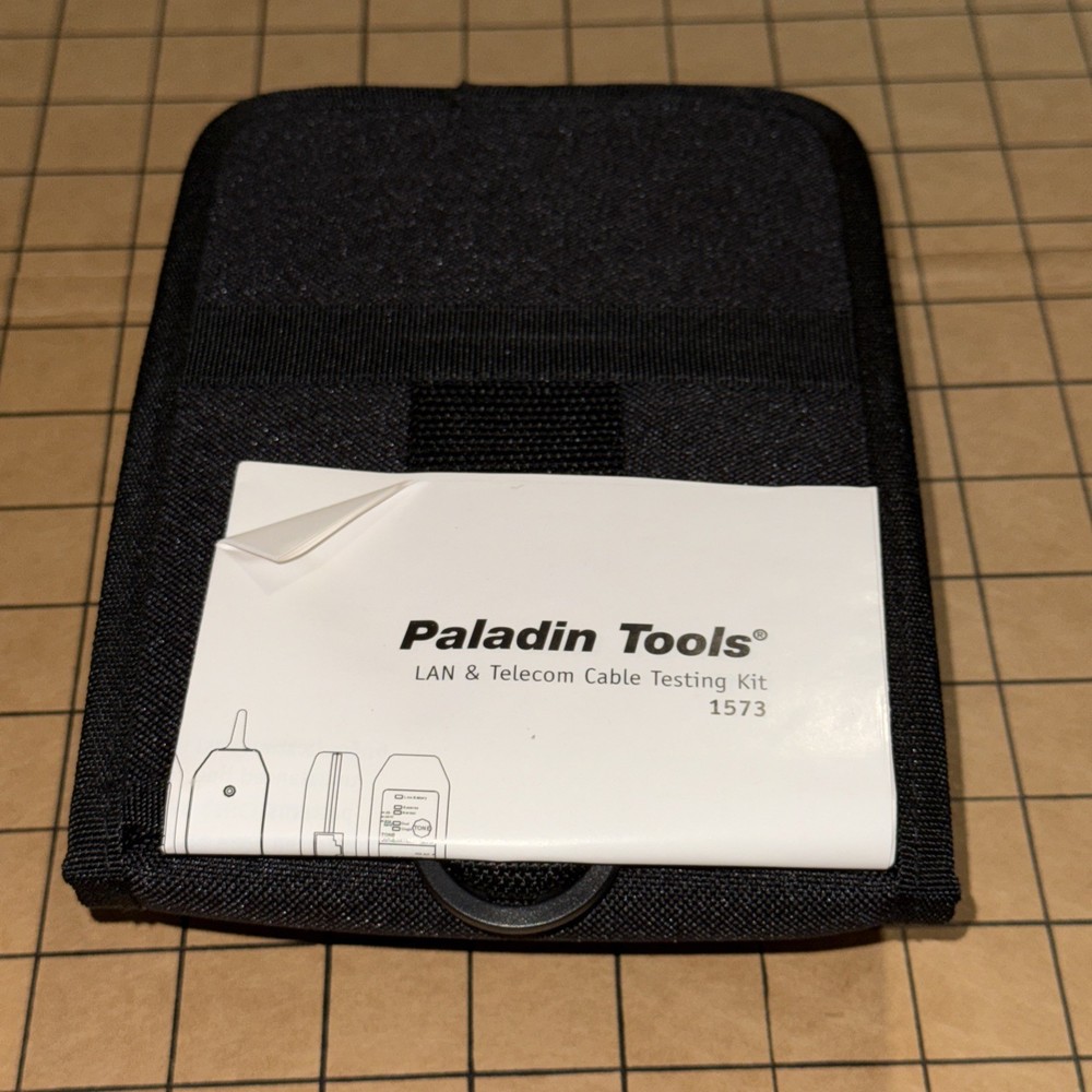 Paladin Tools 1573 Tone & Probe Plus Cable Check - LAN & Telecom Cable Test Kit