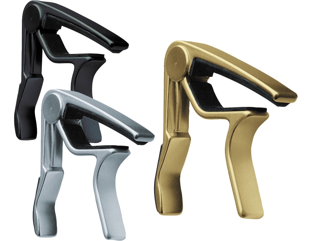 Dunlop Trigger Curved Guitar Capo Nickel