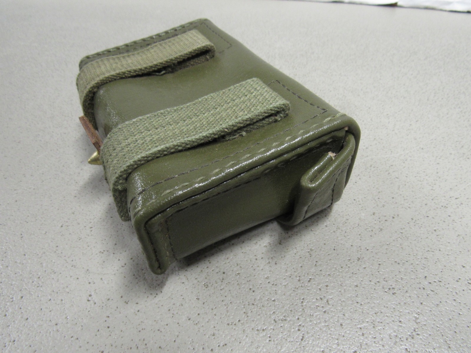 Chinese SKS Stripper Clip Ammo Pouch 7.62 Chicom Viet Cong Unused New Old Stock
