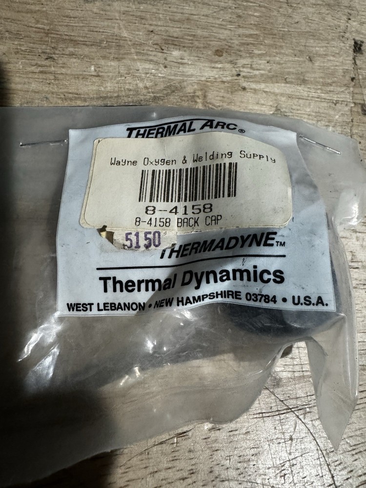 Thermal Dynamics 8-4158 Back Cap