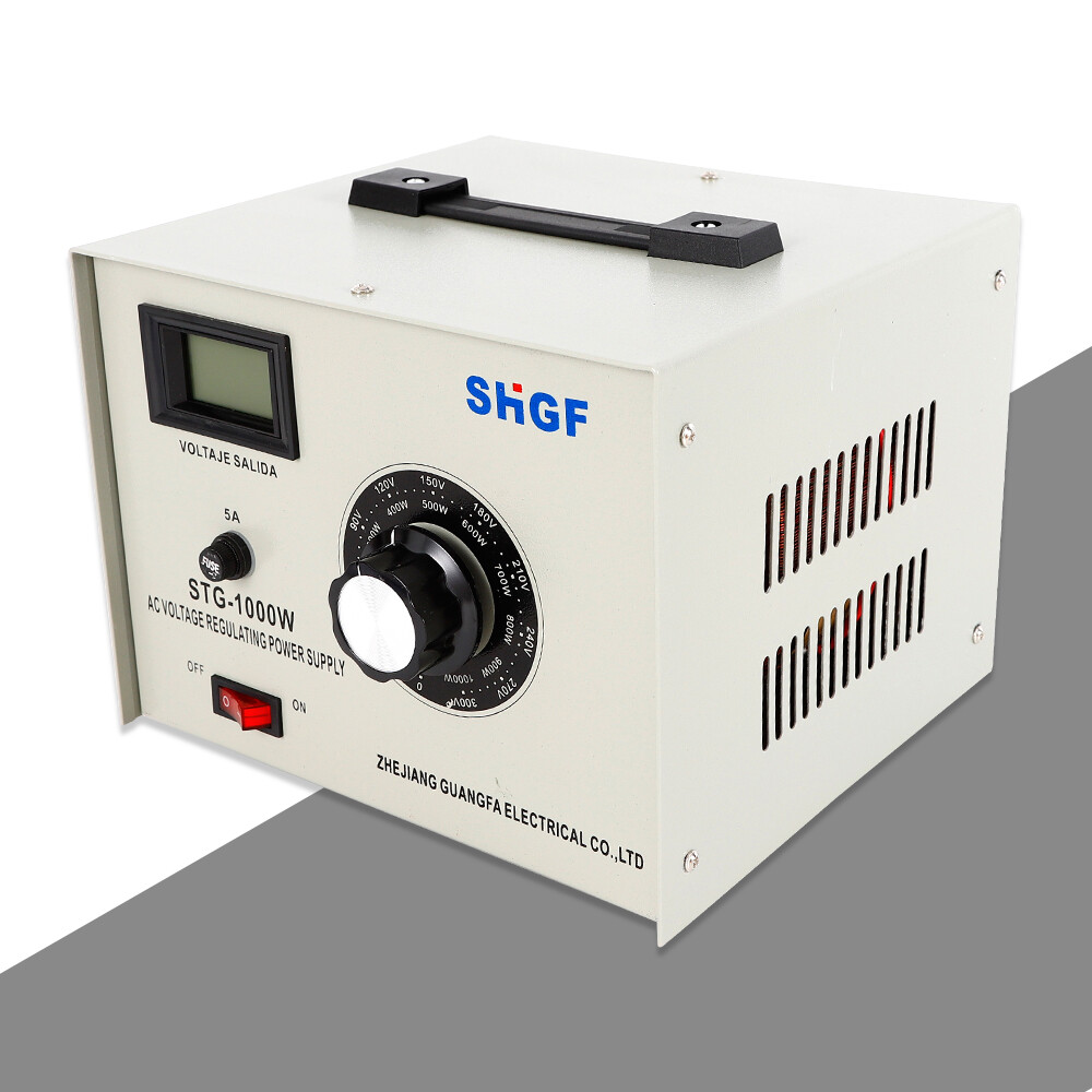 Single Phase STG-1000W Variac Transformer Variable AC Voltage Regulator 0-300V
