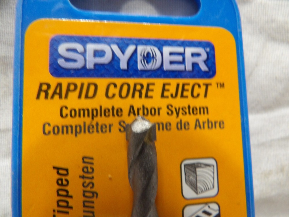 Spyder 3/8" Rapid Core Eject Complete Arbor System - Hex 8 - TCT - 600638